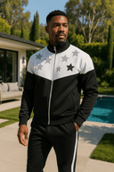 Stellar Dominance 'Black & White' Tracksuit - StarStruck Official