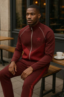 Crimson Dusk Tracksuit