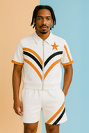 Victory Lineage 'Ivory & Flame' Tracksuit