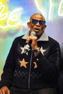 Dark Mood - 'Black And Multicolor' Designer Cardigan - StarStruck Official