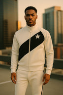 Lunar Reign 'Ivory & Black' Tracksuit - StarStruck Official