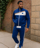 Metro Champion 'Royal Blue, White & Tan' Tracksuit - StarStruck Official