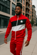 Phoenix Dynasty 'Red & White' Tracksuit - StarStruck Official