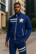 Royal Captain 'Blue & White' Tracksuit - StarStruck Official