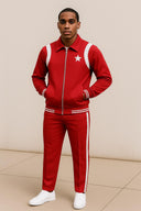 Stellar Stride ‘Crimson Pulse’ Tracksuit - StarStruck Official
