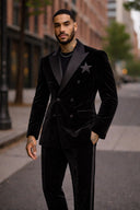 The Blackout Star Velvet Suit - StarStruck Official