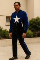 The Midnight Orbit Velvet Suit - StarStruck Official